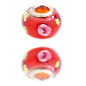 Ladies' Beads Viceroy Red 1 cm